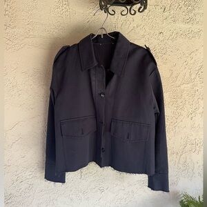 EAC women cropped jacket L 40